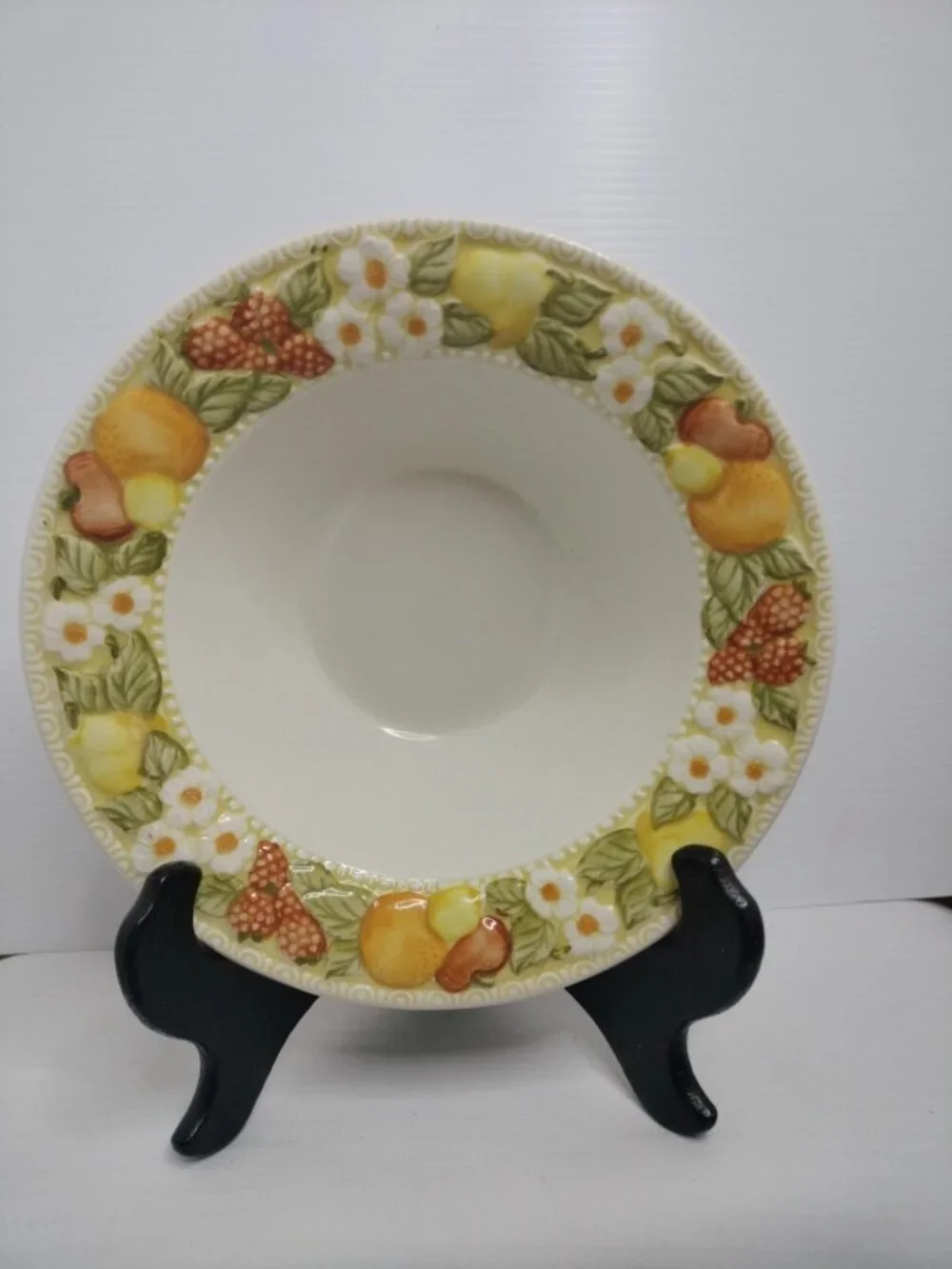 Vintage Vernon Ware By Metlox Poppytrail Serving Bowl 7